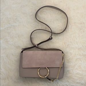 Light purple crossbody bag
